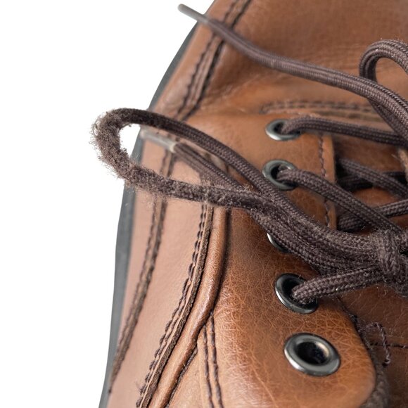 Rockport Mens Brown Leather Lace-Up Shoes Size 10M Durable Casual Footwear - Picture 9 of 11